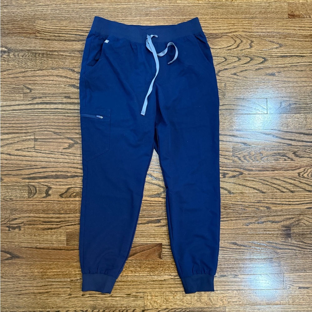Figs Zamora Navy Jogger Pants Medium